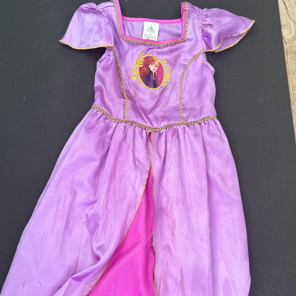 Disney Purple and Pink Frozen Princess Costume